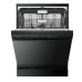 HSAP16FB Hisense 16-Place Setting Freestanding Dishwasher - Black Steel